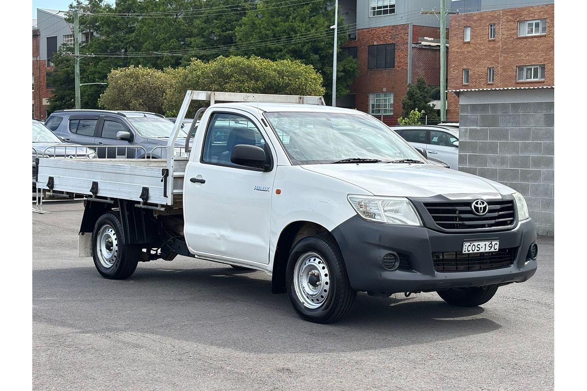 2013 Toyota Hilux Workmate TGN16R Rear Wheel Drive