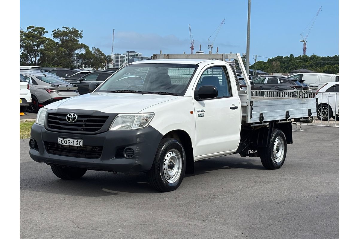 2013 Toyota Hilux Workmate TGN16R Rear Wheel Drive
