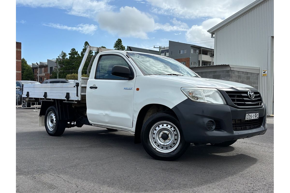 2013 Toyota Hilux Workmate TGN16R Rear Wheel Drive