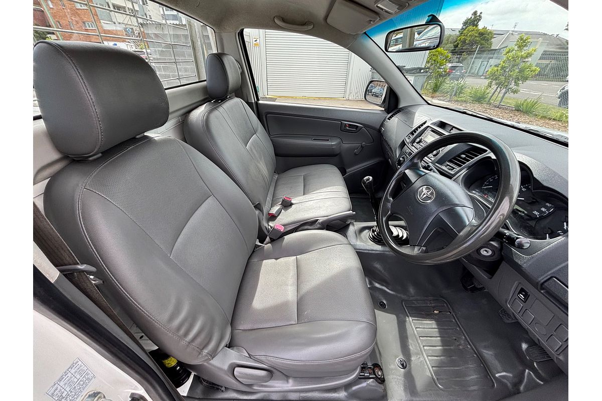 2013 Toyota Hilux Workmate TGN16R Rear Wheel Drive