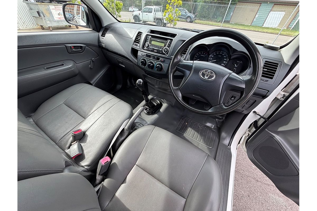 2013 Toyota Hilux Workmate TGN16R Rear Wheel Drive