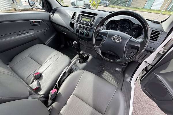 2013 Toyota Hilux Workmate TGN16R Rear Wheel Drive