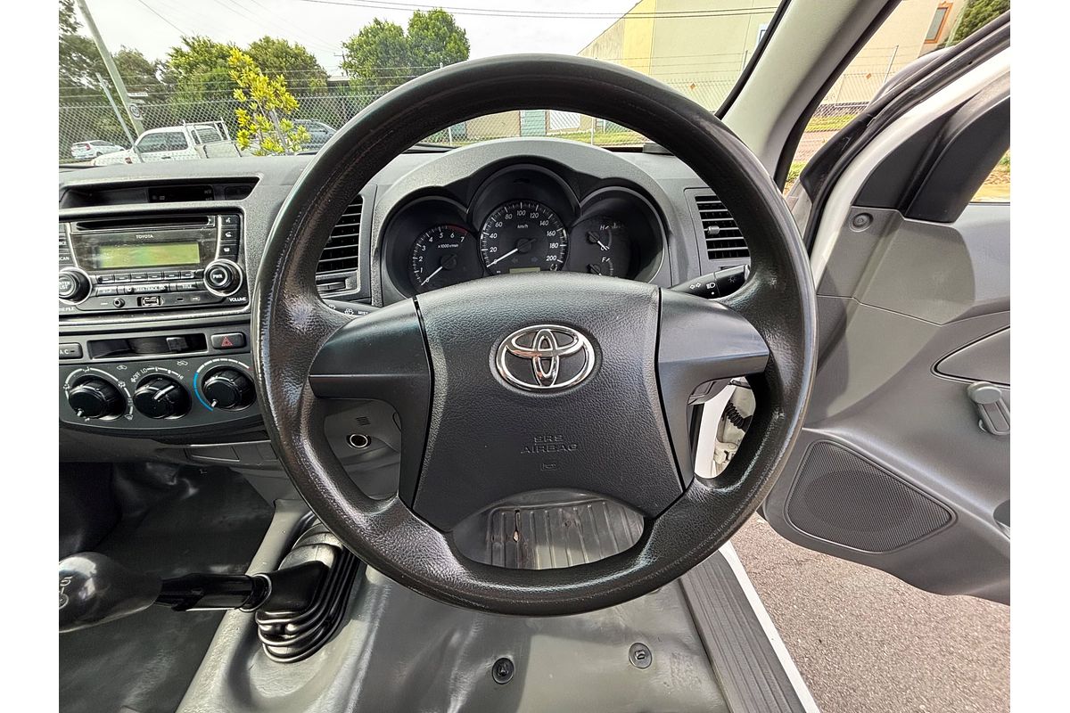 2013 Toyota Hilux Workmate TGN16R Rear Wheel Drive
