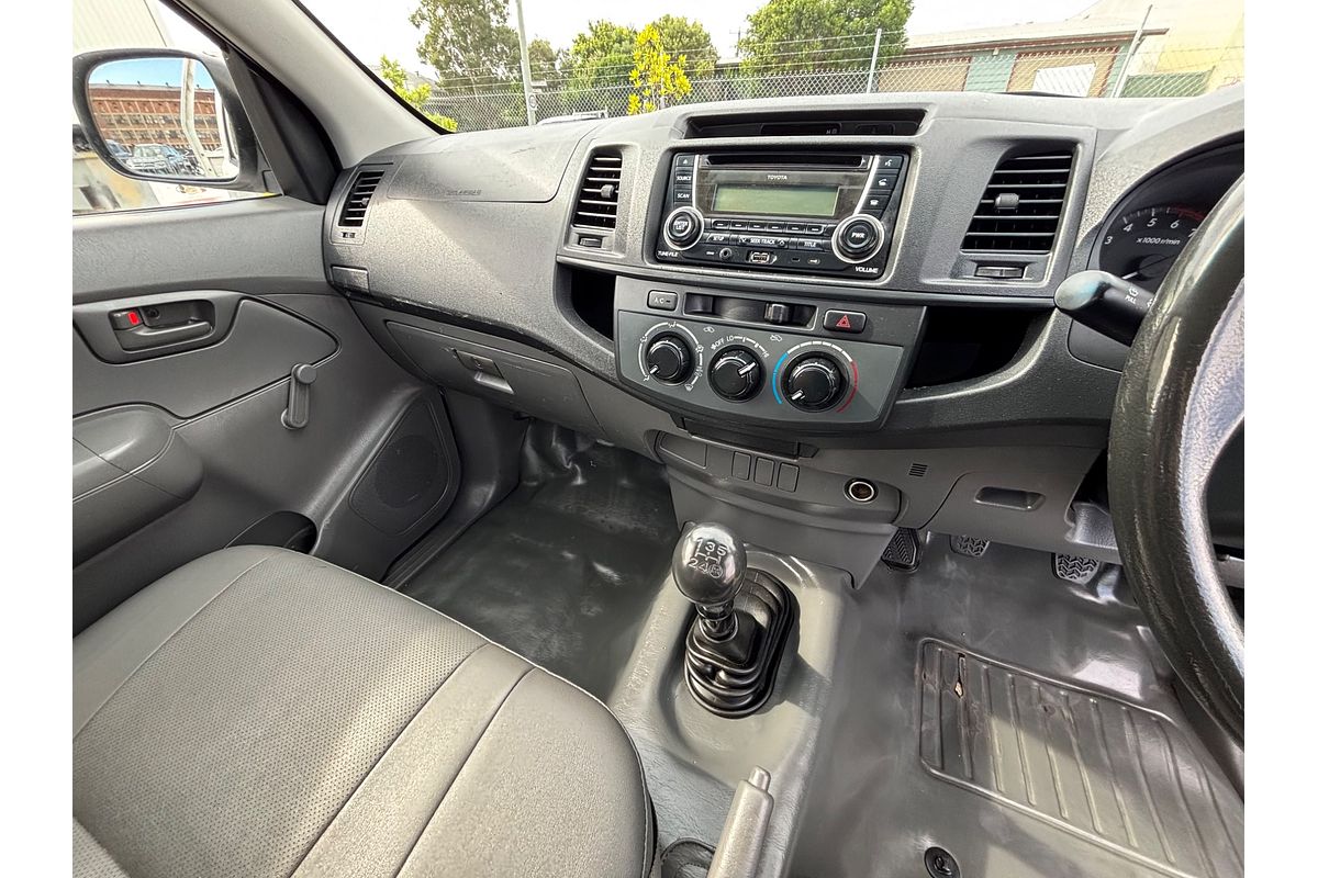 2013 Toyota Hilux Workmate TGN16R Rear Wheel Drive