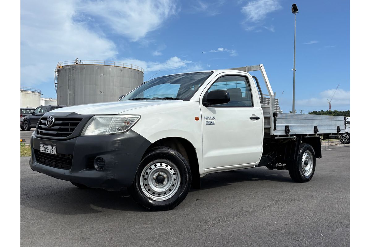 2013 Toyota Hilux Workmate TGN16R Rear Wheel Drive