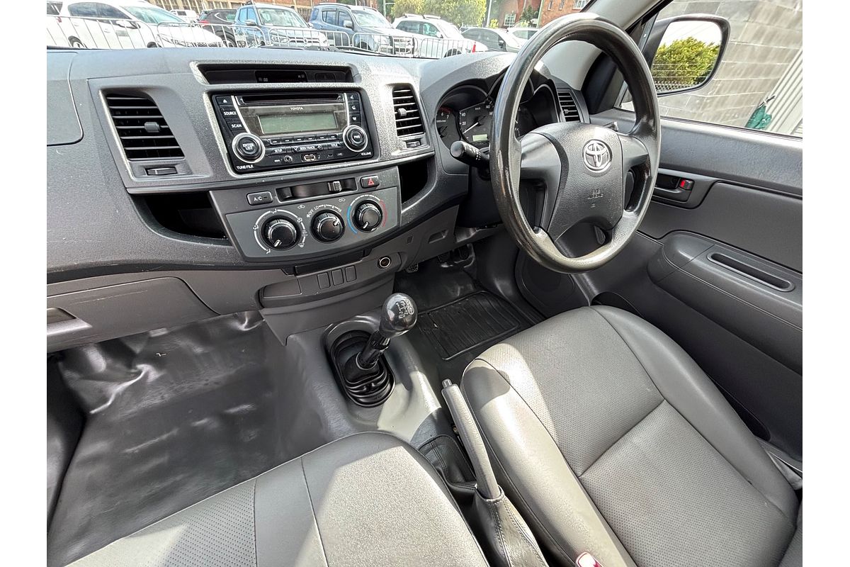 2013 Toyota Hilux Workmate TGN16R Rear Wheel Drive