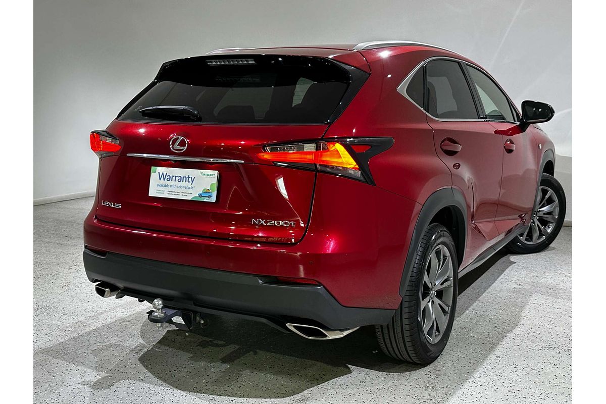2017 Lexus NX NX200t F Sport AGZ15R