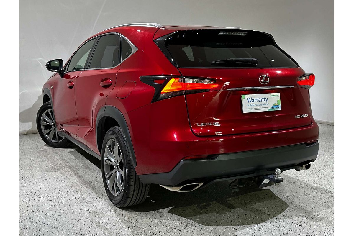 2017 Lexus NX NX200t F Sport AGZ15R