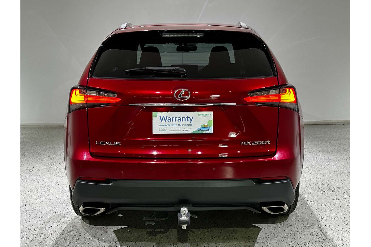 2017 Lexus NX NX200t F Sport AGZ15R