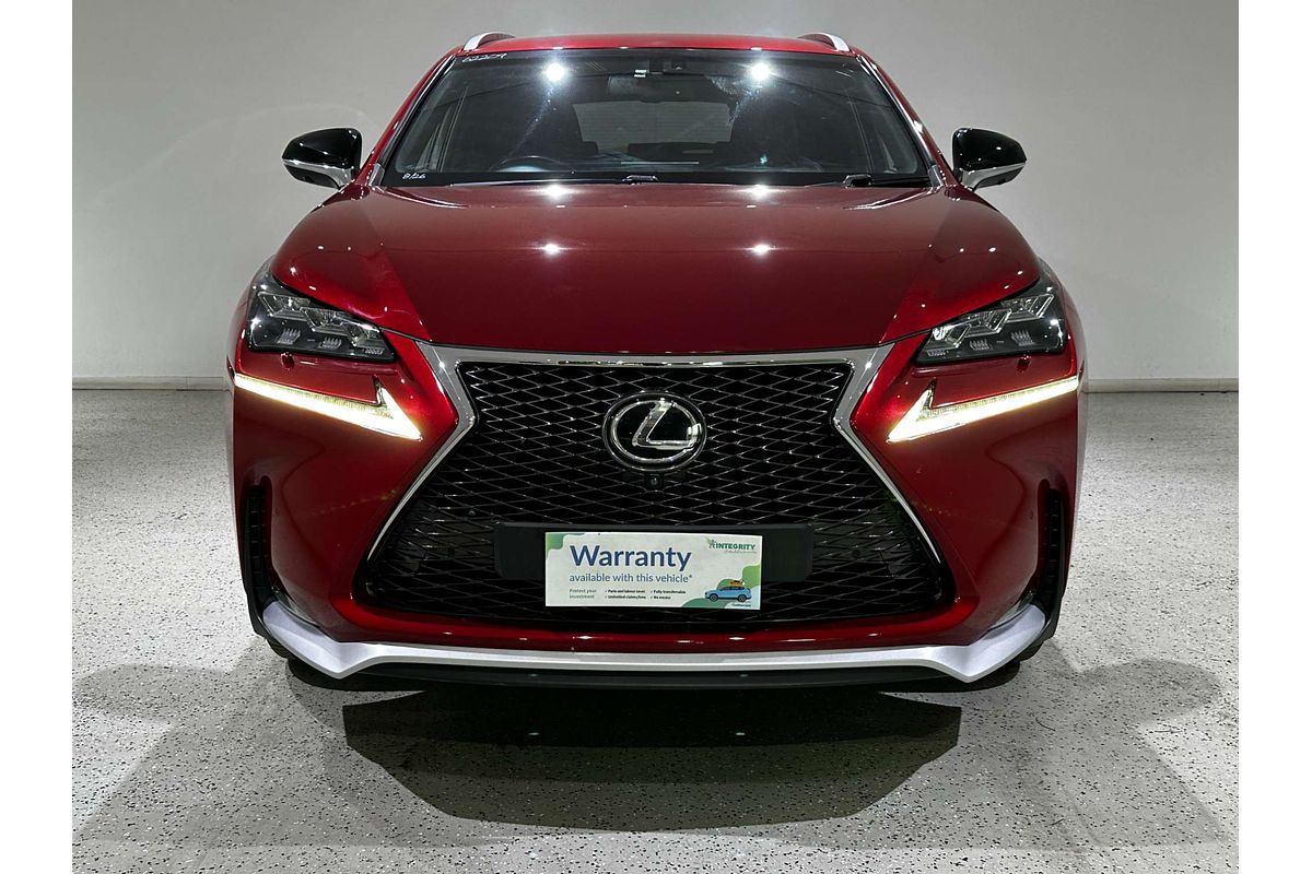 2017 Lexus NX NX200t F Sport AGZ15R