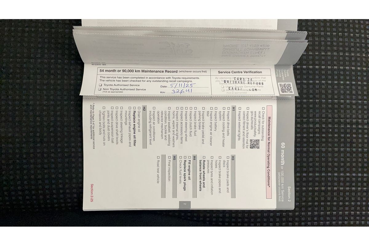 2019 Toyota Yaris Ascent NCP130R