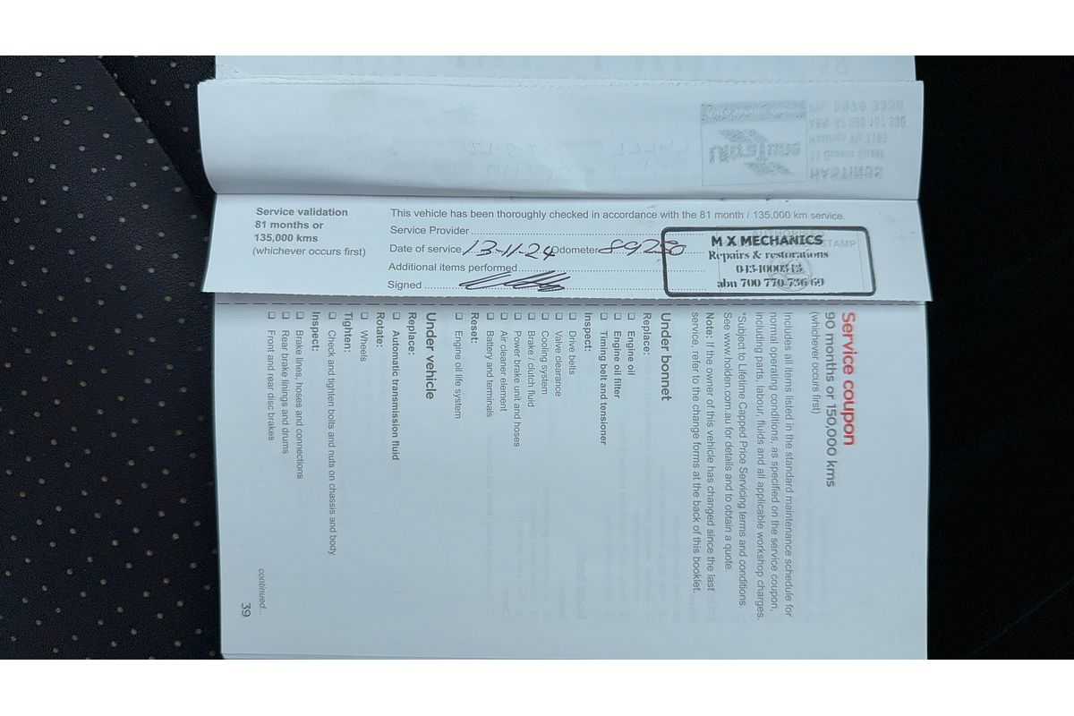 2016 Holden Barina LT TM