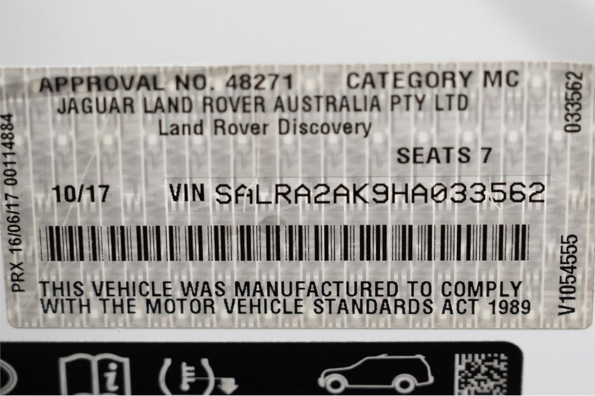 2017 Land Rover Discovery TD6 HSE Series 5