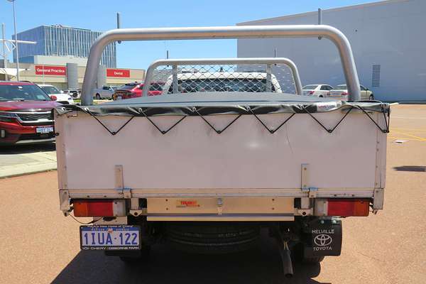 2022 Toyota Hilux Workmate TGN121R Rear Wheel Drive