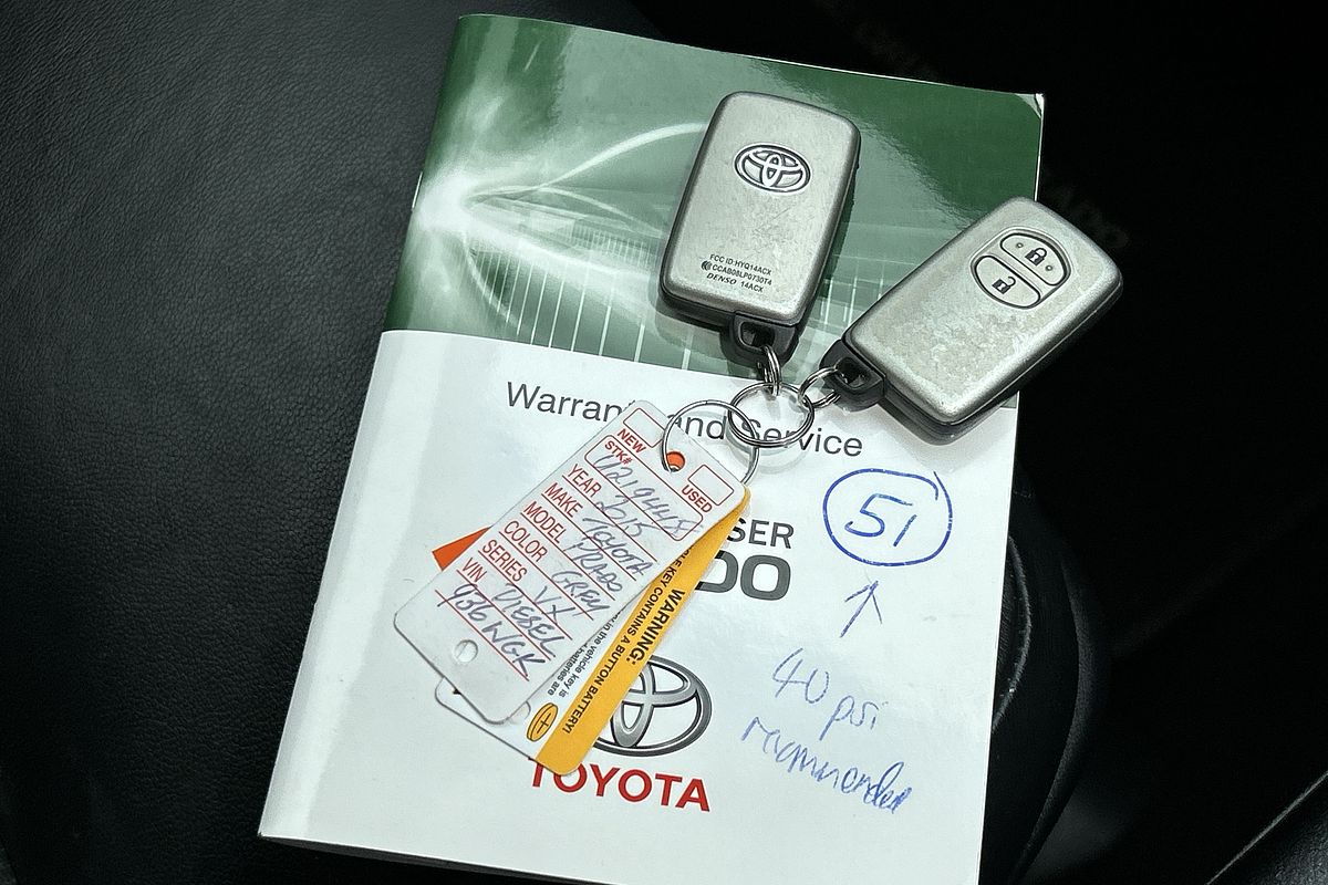 2015 Toyota Landcruiser Prado VX GDJ150R