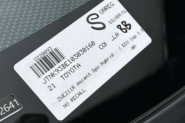 2021 Toyota Corolla Ascent Sport Hybrid ZWE211R thumb-23