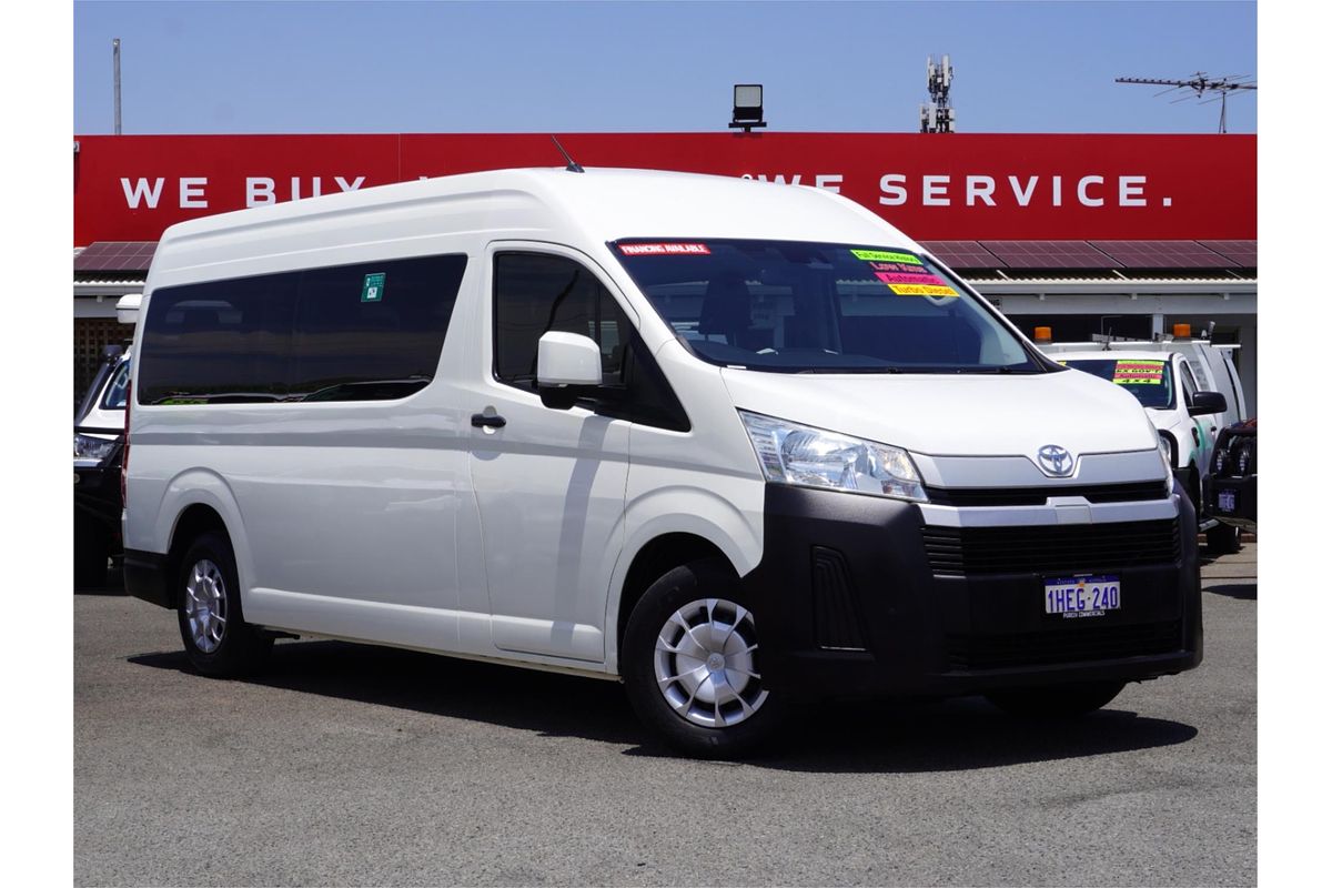 2020 Toyota Hiace Commuter GDH322R ELWB High Roof