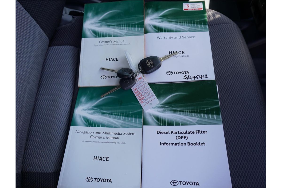 2020 Toyota Hiace Commuter GDH322R ELWB High Roof