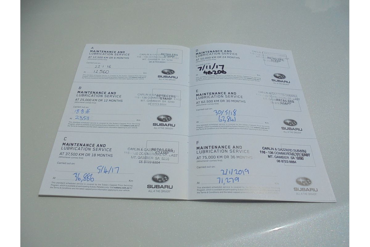 2015 Subaru Forester 2.5i-S S4