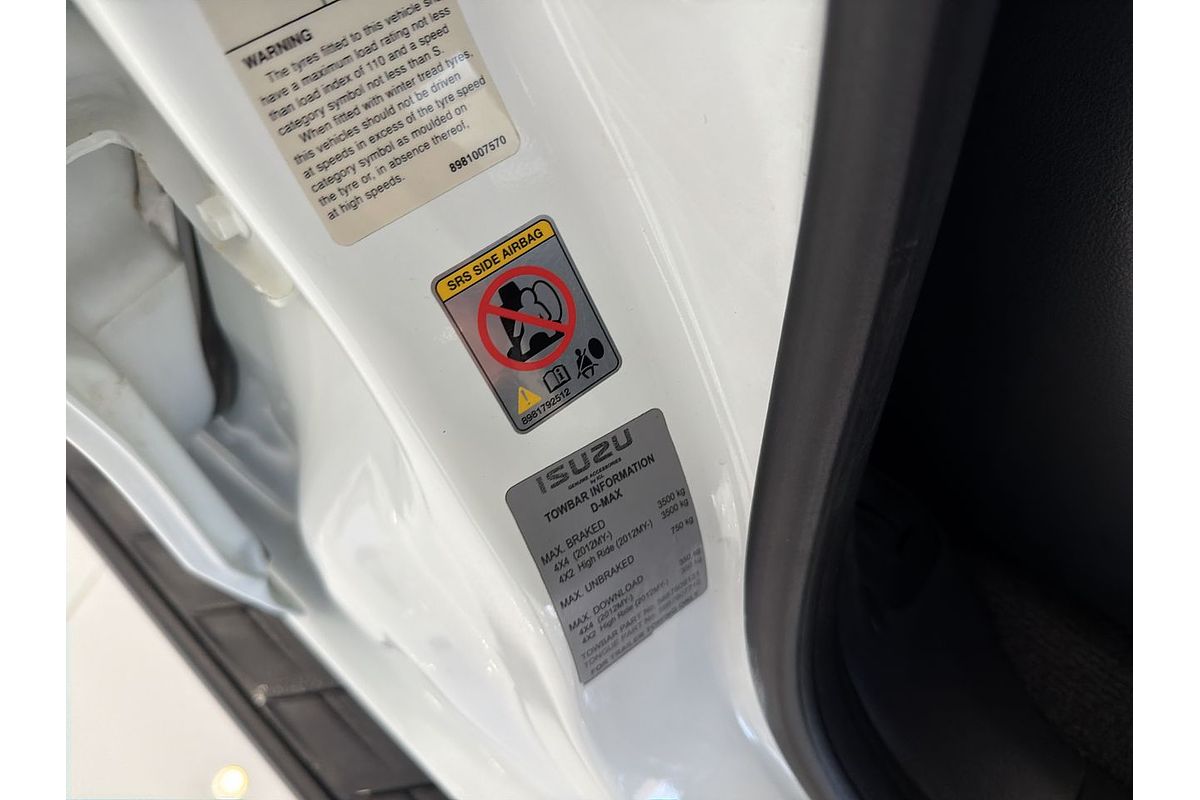 2019 Isuzu D-MAX LS-U High Ride Rear Wheel Drive