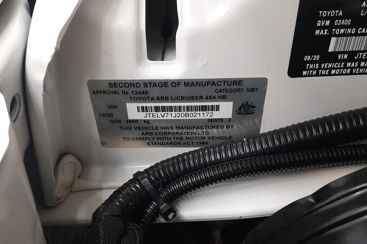 2020 Toyota Landcruiser GX VDJ79R 4X4