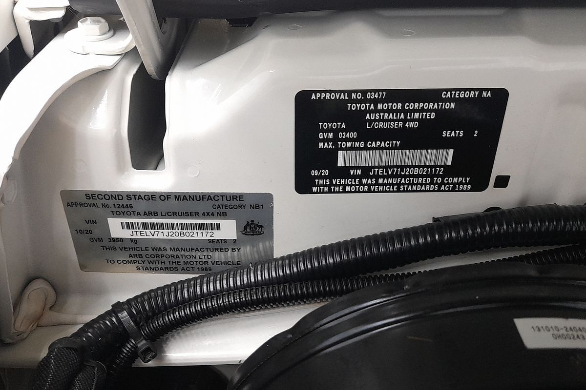 2020 Toyota Landcruiser GX VDJ79R 4X4