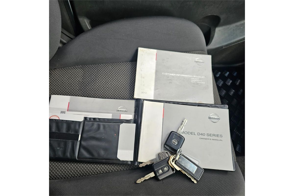 2012 Nissan Navara ST-X D40 Series 6 4X4