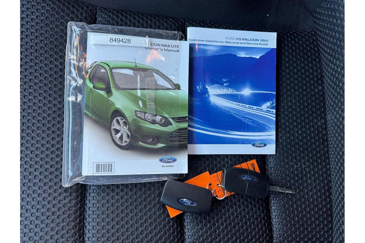 2013 Ford Falcon Ute XR6 EcoLPi FG MkII Rear Wheel Drive