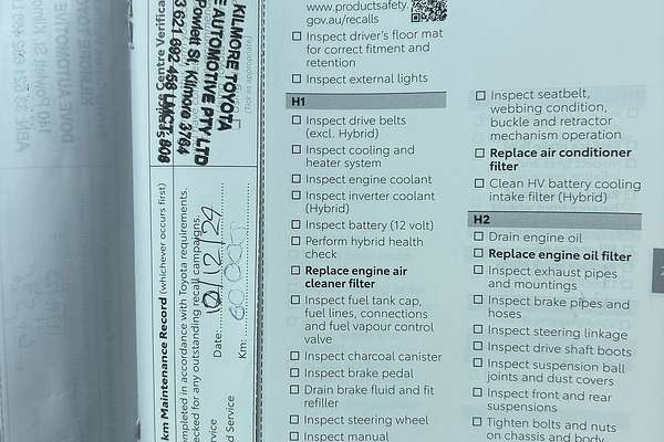 2020 Toyota Corolla Ascent Sport Hybrid ZWE211R