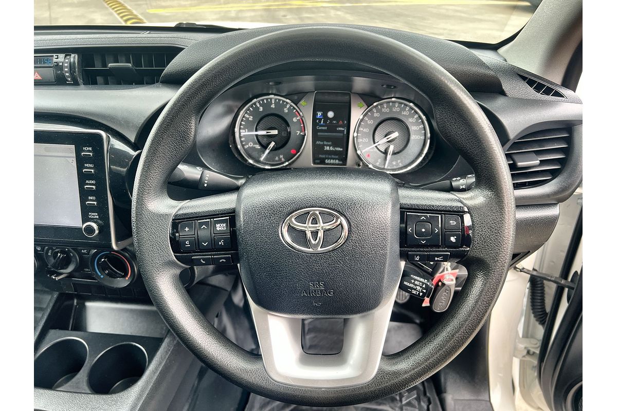 2021 Toyota Hilux Workmate TGN121R Rear Wheel Drive