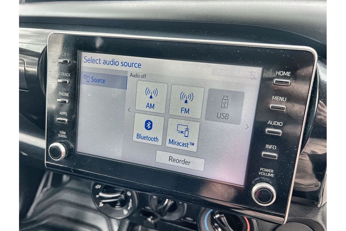 2021 Toyota Hilux Workmate TGN121R Rear Wheel Drive