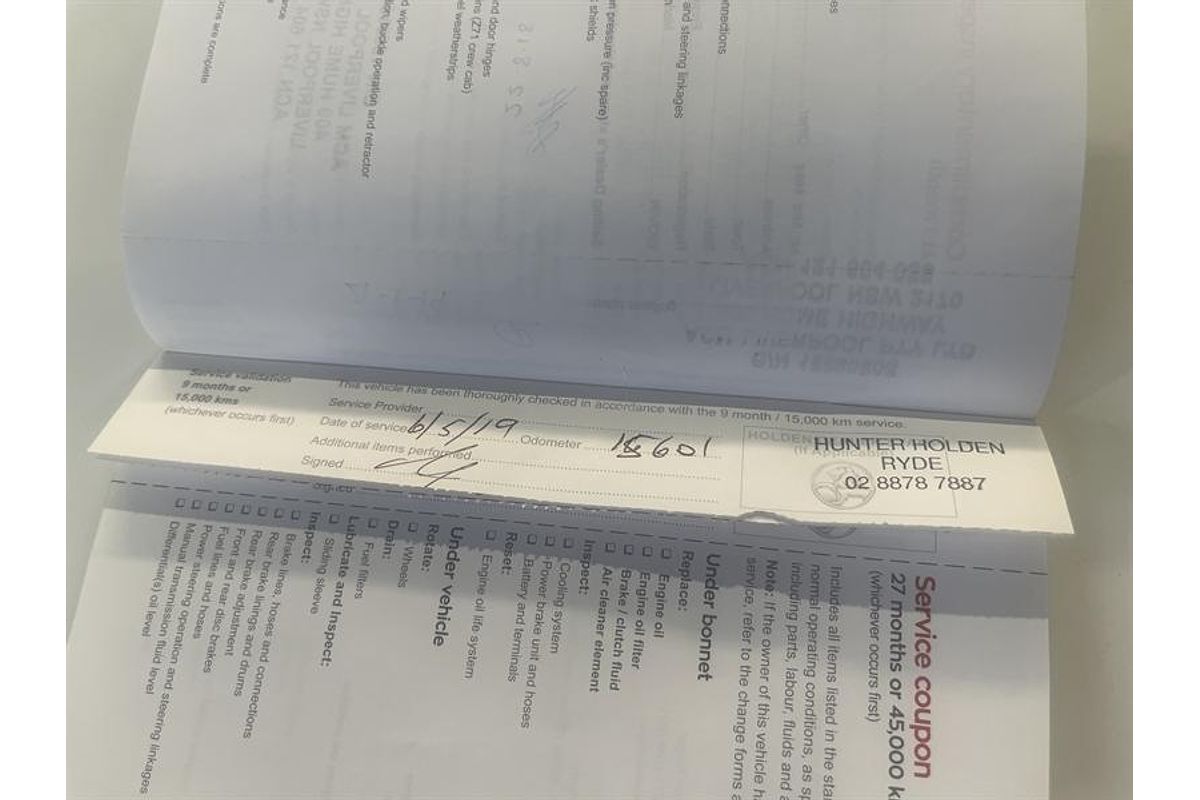 2018 Holden Colorado LS RG 4X4