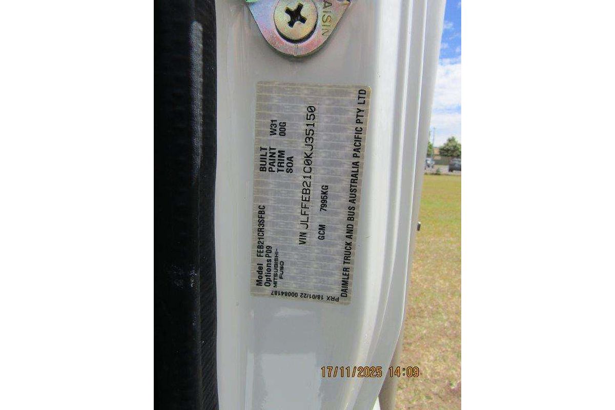 2022 Fuso Canter 413 4x2 SWB