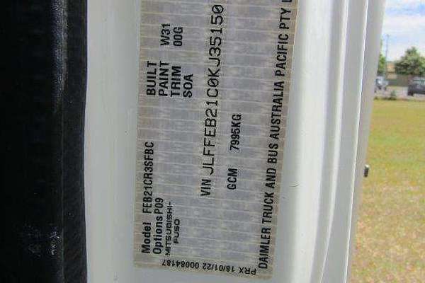 2022 Fuso Canter 413 4x2 SWB