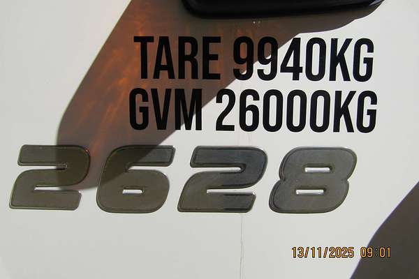 2023 Hino 500 Series FM2628 Auto 6x4 ELWB