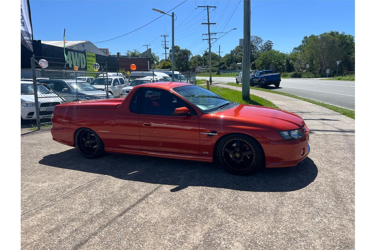 2007 Holden Ute Thunder SS VZ Rear Wheel Drive
