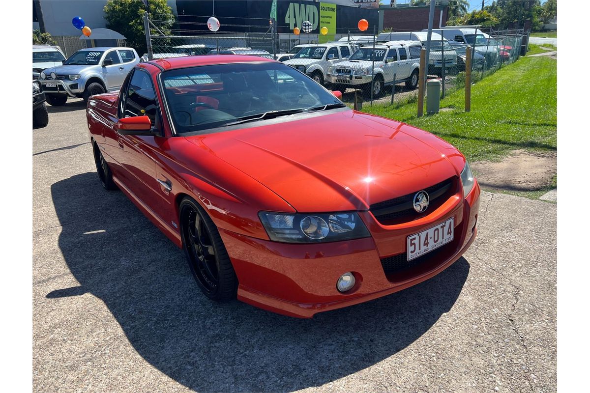 2007 Holden Ute Thunder SS VZ Rear Wheel Drive