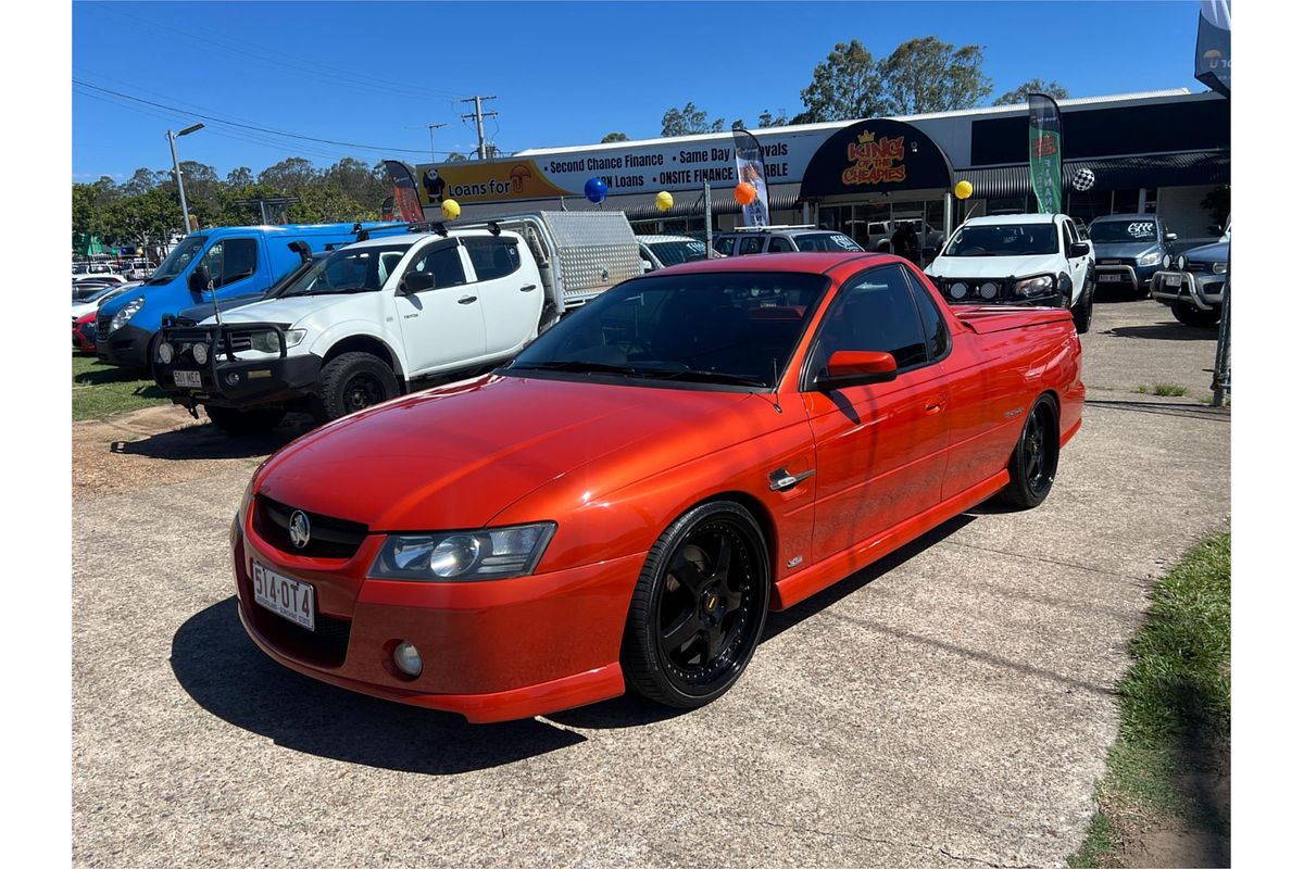 2007 Holden Ute Thunder SS VZ Rear Wheel Drive