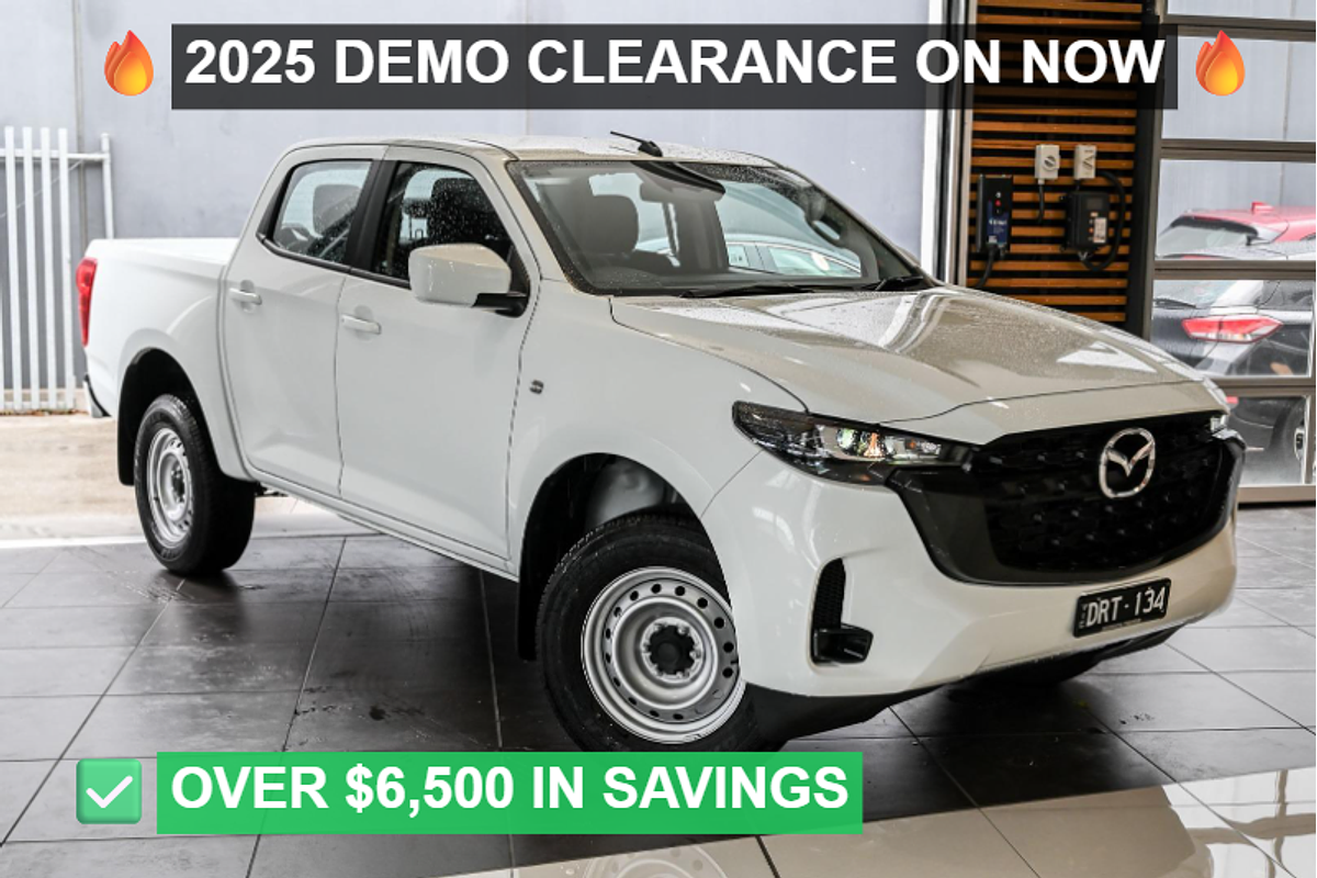 2025 Mazda BT-50 XS TF Rear Wheel Drive