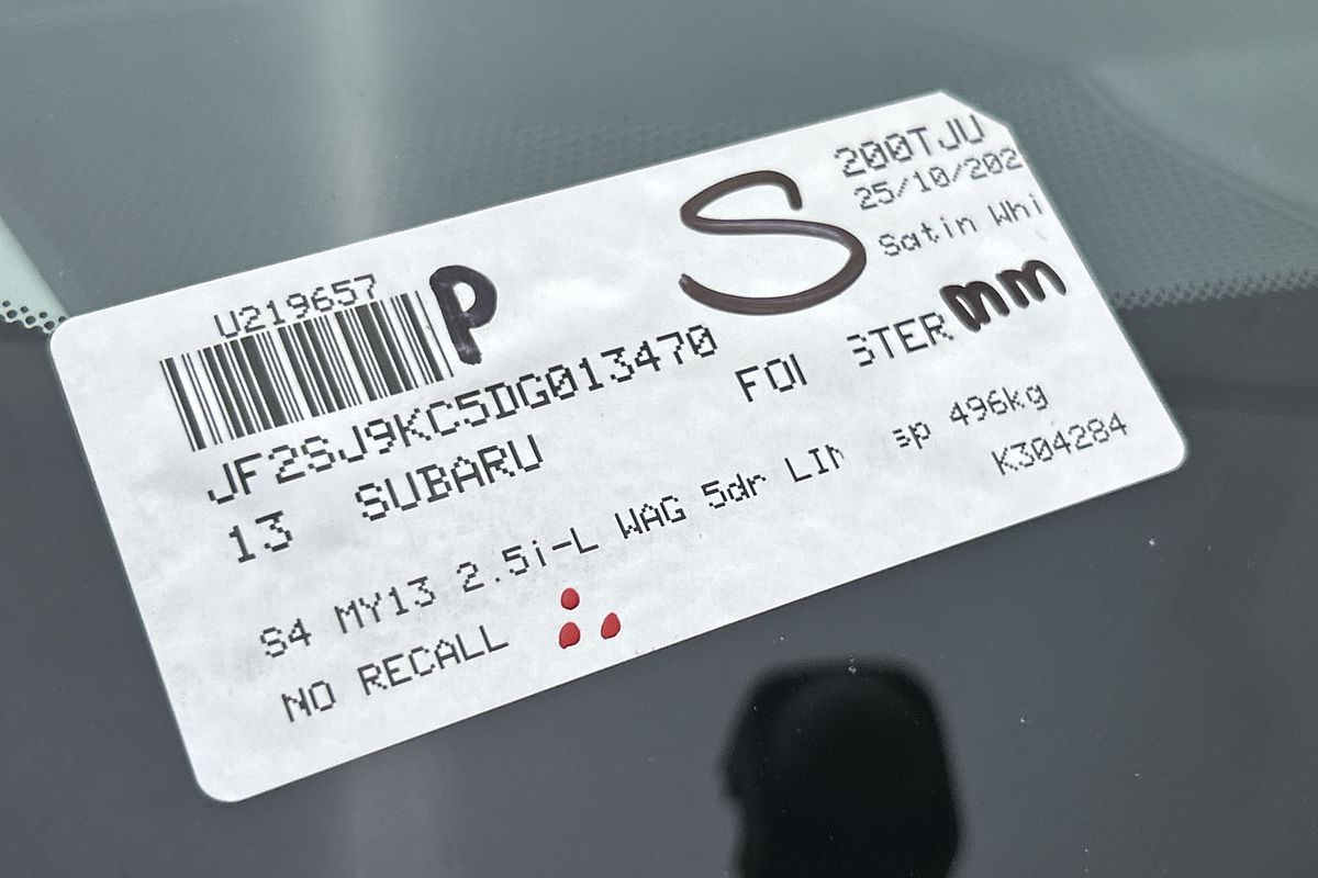 2013 Subaru Forester 2.5i-L S4