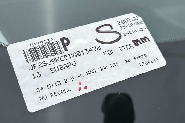 2013 Subaru Forester 2.5i-L S4