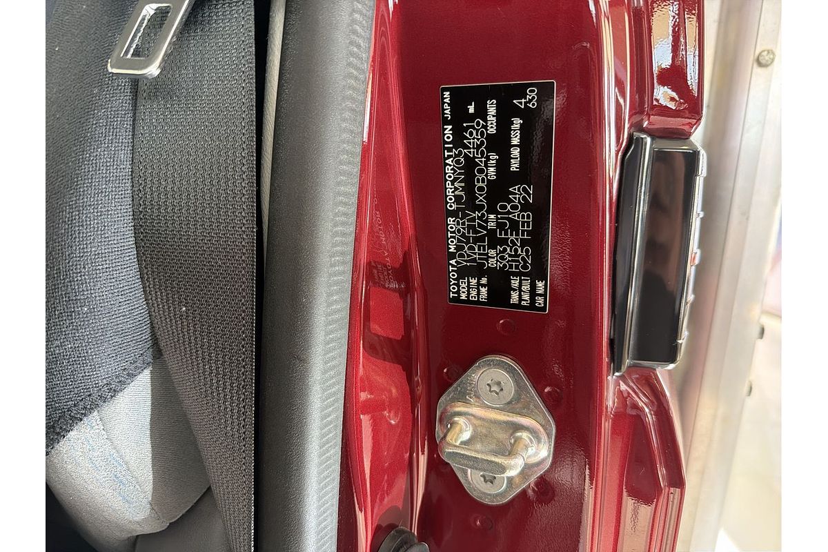 2022 Toyota Landcruiser GXL VDJ79R 4X4