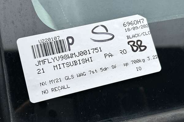 2021 Mitsubishi Pajero GLS NX