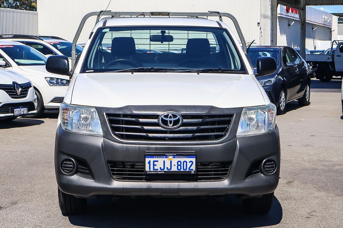 2013 Toyota Hilux Workmate TGN16R Rear Wheel Drive
