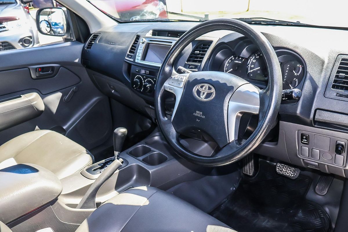 2013 Toyota Hilux Workmate TGN16R Rear Wheel Drive