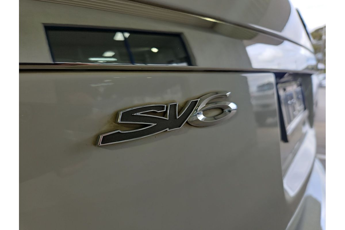 2016 Holden Commodore SV6 Black VF Series II