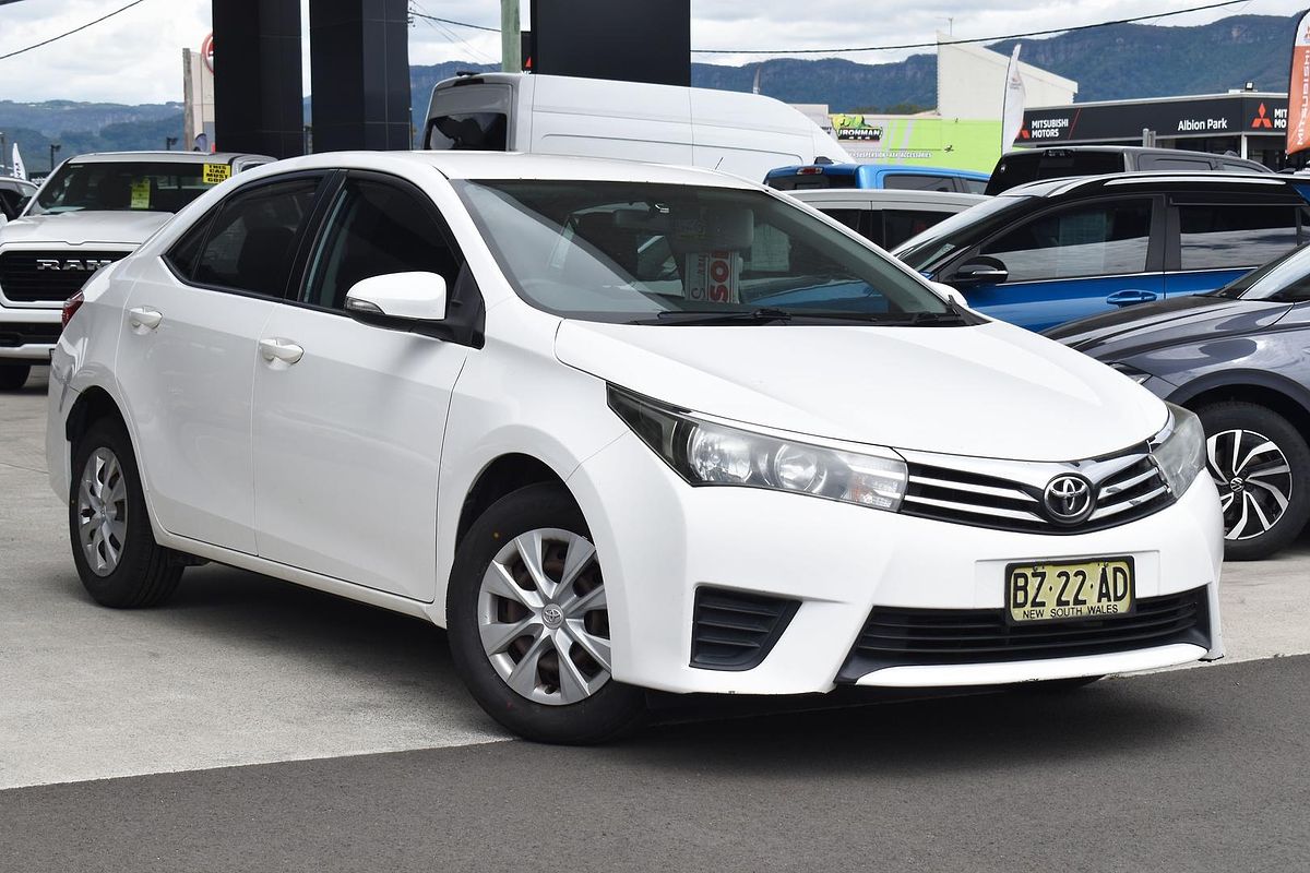 2014 Toyota Corolla Ascent ZRE172R