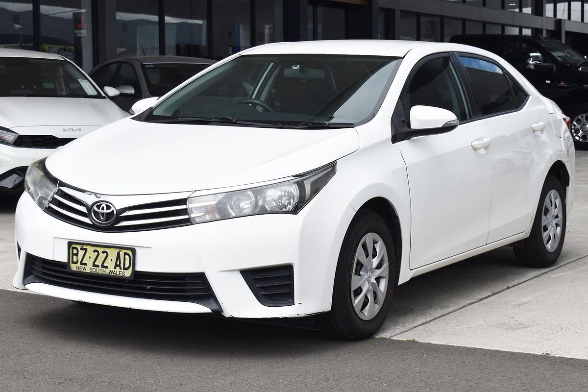 2014 Toyota Corolla Ascent ZRE172R