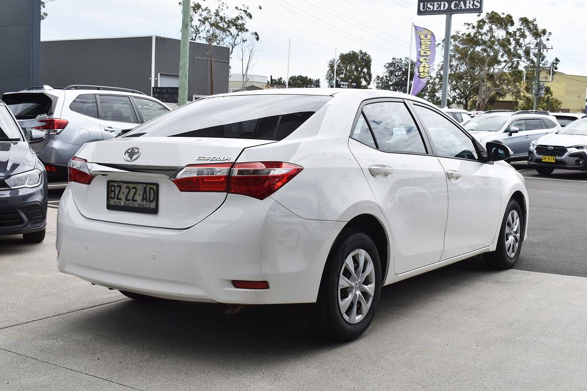 2014 Toyota Corolla Ascent ZRE172R
