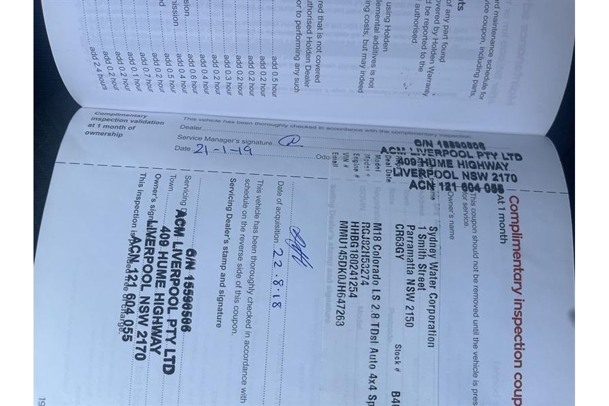 2017 Holden Colorado LS RG 4X4